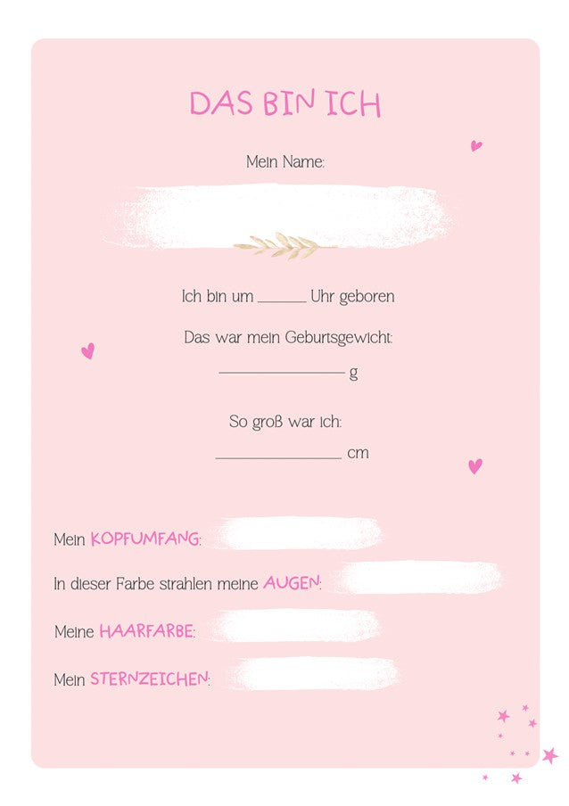 Die ersten 18 Jahre Personalisiert